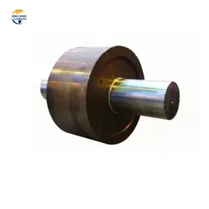 China Professional Manufacturer Customized Wear Resistant Large Steel Press Roller Shaft Mill Roll Trunnion Roller Rotor Shaft
