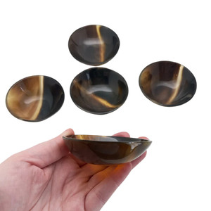 Ensaladera de cuerno de búfalo 2025, cuenco de servicio sostenible en estilo Animal para Cocina Casera \ - Product Image 3