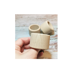 แฮทช์แหวนผ้าเช็ดปากไม้ทํามืออินเดีย รูปร่างการออกแบบที่ดีที่สุด ตกแต่งโต๊ะผ้าเช็ดปากในอัตราที่แข่งขันได้ - Product Image 6