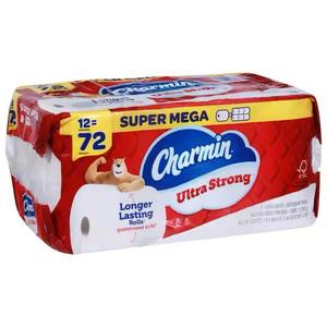 Charmin-Papel higiénico de tacto limpio ultra fuerte 24 mega rollos que equivalen a 153 rollos regulares de material tisú - Product Image 4