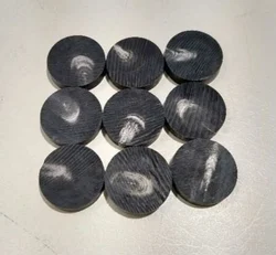 La mejor calidad de FWE 100% botones de cuerno de búfalo real con decoración de lentejuelas de estilo de vástago Venta caliente para ropa de traje de FWE - Product Image 2