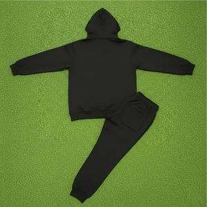 Ensemble de survêtement léger 280 g/m² – Hoodie et pantalon de jogging oversize – Tendance USA/Europe – Molleton technique écoresponsable - Product Image 2