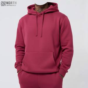 Vente en gros 100% coton biologique survêtement d'hiver pour hommes de haute qualité 400-500 Gsm Streetwear Jogging pull polaire pantalons de survêtement - Product Image 3