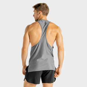 Camiseta sin Mangas Personalizable para Hombre, Cómoda, de Secado Rápido, Informal, para Gimnasio, Entrenamiento, Maratón, Sublimada, Lavada, Talla XL, Poliéster - Product Image 5