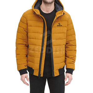 Chaqueta Acolchada para Hombre de Manga Larga, Nueva Llegada de Fábrica, Chaqueta Acolchada Personalizada al por Mayor - Product Image 4