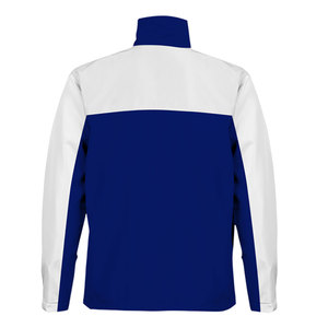 Veste coupe-vent à capuche en toile imperméable et à col montant pour hommes, respirante, style travail et course à pied, avec logo personnalisé pour hiver - Product Image 6