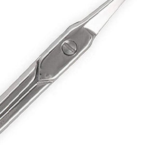 Ciseaux à ongles à cuticules de qualité supérieure en acier inoxydable couleur argent manucure et pédicure ciseaux de beauté Mini ciseaux de coupe d'ongles portables - Product Image 4