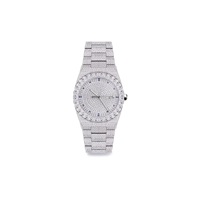 Montre mécanique en acier inoxydable de qualité export, style business, argentée, sertie de diamants, pour un usage quotidien, des événements, un style tendance, la meilleure
