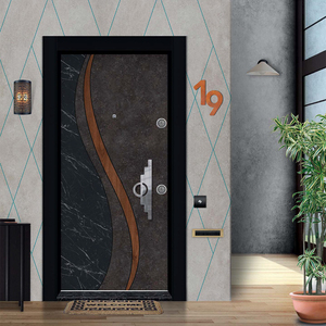 Puerta de acero segura y de larga duración para el hogar, hotel, oficina, apartamento, escuela y pasillo: tamaños personalizados y estándar para uso interior y exterior - Product Image 3