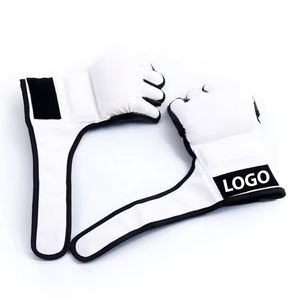 Gants de MMA professionnels de haute qualité, logo personnalisé, vente en gros, gants de grappling en cuir, gants de sparring, gants de boxe en PU, arts martiaux - Product Image 3