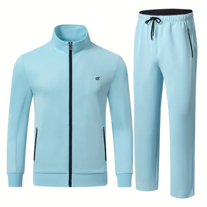 Survêtement pour homme tendance 2025, polyester respirant, survêtement pour homme avec design personnalisé, pantalon de survêtement pour homme de haute qualité - Product Image 5