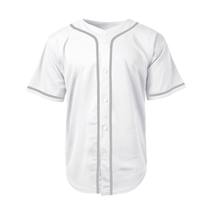Camiseta de béisbol a rayas personalizada, camisa con botones, impresa o cosida, número de nombre personalizado para camiseta de béisbol - Product Image 1