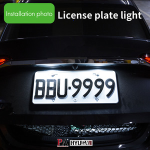 HYUGA BL9 T10 W5W 194 <b>LED</b> 6000K White 19SMD CANBUS Anti-Flicker Interior Lamp License Plate Trunk <b>Light</b> 300LM 2W Plug Play - Product Image 3