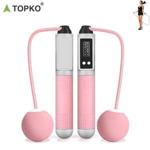 Topko Chất Lượng Cao Abs Đếm Bỏ Bỏ Bỏ Dây Nhảy Dây Thừng Cho Tập Thể Dục Tập Thể Dục Có Thể Điều Chỉnh Đếm Nhảy Dây - Product Image 5