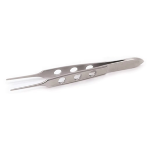 Pinzas Oftálmicas de Acero Inoxidable Premium Bishop Harman Iris, Instrumentos Quirúrgicos, Pinzas para Tejidos con Dientes 1x2, Microcirugía, 8.5 cm - Product Image 6