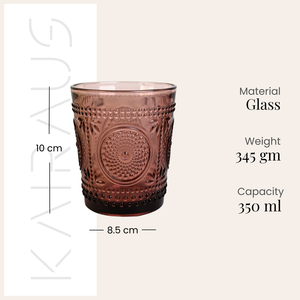 Juego de 2 Vasos para Beber Juni de Estilo Vintage con Textura Perfecta - Product Image 3