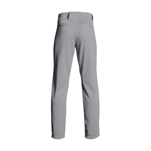 For Baseball Jersey Set Gray Short Sleeve Button-Up Uniform <b>Pants</b> Breathable Moisture Wicking Summer Men's Adult Team - Product Image 5