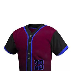 ชุดยูนิฟอร์มเบสบอลดีไซน์โดดเด่นคุณภาพสูงสำหรับผู้ใหญ่ ไซส์พลัส ชุดกีฬา ปรับแต่งชื่อทีมได้ ระบายอากาศ ป้องกันแบคทีเรีย - Product Image 6