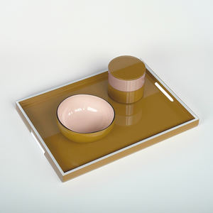 Wholesale Vietnam <b>Lacquerware</b> Tray Eco-Friendly Folk Art VietnamCrafts Handicraft Durable Cafe Dining Table Home Decor Art - Product Image 2