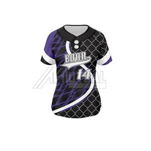 Conjunto Deportivo de Softbol para Hombre, Corte Ajustado, 100% Poliéster, Secado Rápido, Transpirable, Personalizable, Superventas - Product Image 2