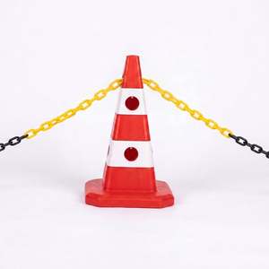 รั้วพลาสติกสีเหลือง-ดำ ยาว 15 เมตร - Product Image 4