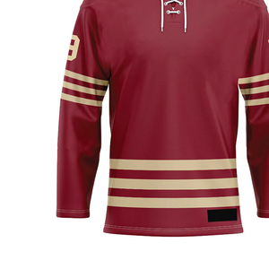 Jersey de Hockey sobre Hielo Personalizado para Equipo, Tela de Alta Calidad, Ecológica, Transpirable, Moda de Primera Calidad, Servicio OEM al por Mayor para Adultos - Product Image 4