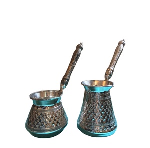 Cafetera Turca Decorativa de Cobre Personalizada, Vajilla Elegante, Taza de Café, Decoración para Mesa de Hogar, Cocina, Restaurante, Hotel, Fiesta - Product Image 1