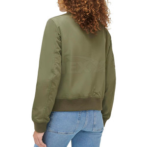 Blouson aviateur pour femmes le plus vendu Vêtements d'extérieur à la mode avec caractéristique respirante Nouveau style tendance pour la vente en ligne - Product Image 6