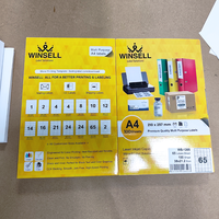 Etiquetas Imprimibles A4 al por Mayor de Fábrica, Hojas de Papel Autoadhesivas para Impresora Láser de Inyección de Tinta