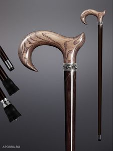 TRADITION Factory Diseño personalizado Popular 122cm Barnizado Camping Madera Senderismo Bastón - Product Image 4