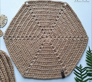 Mantel de Yute Antideslizante Lavable Hecho a Mano con Diseño Jacquard para Uso Doméstico - Product Image 2