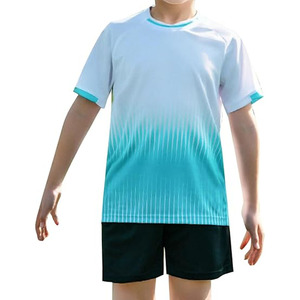 Conjunto de Camiseta y Pantalones Cortos de Fútbol de Secado Rápido al por Mayor, Ropa Deportiva Económica, Subido por Dress Sports - Product Image 4