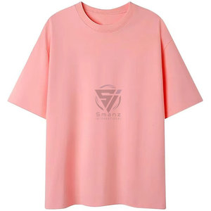 305g Customized Logo Spring/Summer Trendy Brand Loose Men's Basic Half Sleeve Stand <b>Collar</b> <b>T</b>-<b>shirt</b> Multi Color Spandex/Cotton - Product Image 3