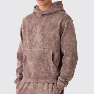 Survêtement pour homme de haute qualité fabriqué au Pakistan, logo personnalisé, effet usé, prix de gros, survêtements pour homme à prix avantageux - Product Image 3