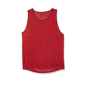 เสื้อกล้ามผู้ชาย 100% ผ้าฝ้าย ระบายอากาศได้ดี ทรงเข้ารูป สวมใส่สบาย เหมาะสำหรับออกกำลังกาย วิ่ง หรือใส่ลำลอง - Product Image 6