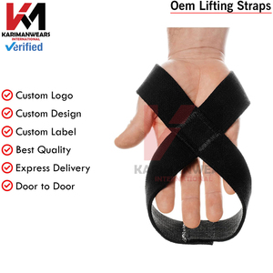 Correas de Muñeca para Levantamiento de Pesas, Gimnasio, Peso Muerto, Entrenamiento, Soporte Acolchado de Algodón Premium para Hombres y Mujeres, Duraderas - Product Image 4