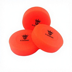 Nouvelle Crosse de Hockey sur Glace Waytop Écologique en PVC et Disque de Hockey en Fibre de Carbone 75*25mm pour Utilisation Intérieure et Extérieure - Product Image 1