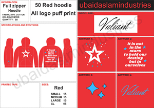 เสื้อฮู้ดดี้ผู้ชายแบบซิปเต็มตัว พิมพ์ลายนูน 3 มิติ ดีไซน์สั่งทำพิเศษ คุณภาพสูง สไตล์ใหม่ ปี 2026 ผ้าฝรั่งเศสเทอร์รี่คอตตอน พร้อมโลโก้ 3 มิติ ปิดคลุมทั้งใบหน้า - Product Image 6