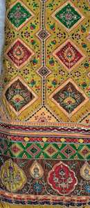 Pure Natural Crepe Embroidery Woven Dyed Fabric Eco-Friendly Quick-Dry Breathable Medium Weight for Girls' Apparel Home Textiles - Product Image 3