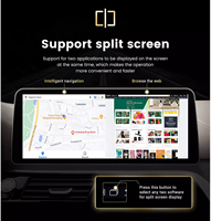 12.3 "écran tactile IPS lecteur DVD de voiture Android GPS Navigation Carplay multimédia pour BMW série 3 F30 F31 F34 NBT/EVO 2013-2019