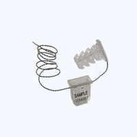 JHAS personnalisé Quad Lock compteur électrique joints en plastique numéros personnalisable Transparent blanc modèle QL-TPG pour le compteur