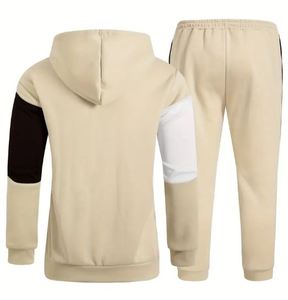 Conjunto Deportivo Informal Unisex de 2 Piezas para Otoño, Sudadera con Capucha de Manga Larga y Pantalones Deportivos, Transpirable, 100% Algodón, para Maternidad - Product Image 2