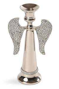 Bougeoir en métal de haute qualité avec support de style moderne à finition lisse pour la décoration intérieure, la chambre à coucher, le centre de table et le coin détente - Product Image 4