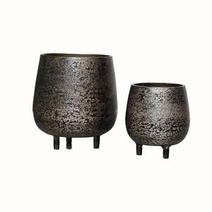 แจกันดอกไม้โลหะแจกันดอกไม้สำหรับโต๊ะแต่งงานแจกันดอกไม้ตกแต่งอย่างแวววาว - Product Image 2