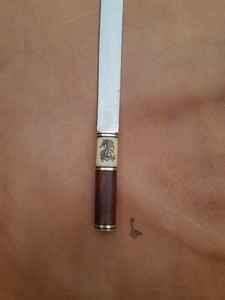 Cuchillo tribal personalizado con refuerzo grabado Venta caliente con diseño premium - Product Image 2