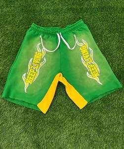 Vente en gros de shorts de sport en coton épais polaire français éponge respirant short de sueur pour hommes short de survêtement d'entraînement de course à pied - Product Image 6