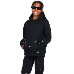 Survêtements personnalisés, ensembles décontractés superposés, sweat-shirt confortable pour garçons, sweat-shirt d'hiver et pantalon robuste assortis, ensembles assortis, Haus Industries - Product Image 2