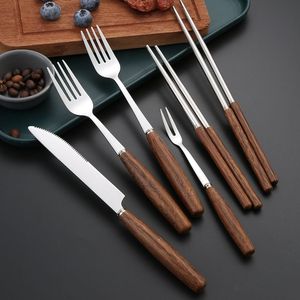 Hot-selling Wooden and Steel Cutlery Set with High Durability and Attractive Design for Modern Dining <b>Table</b> Setups - Product Image 1