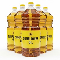 Aceite de girasol refinado de larga vida útil ideal para exportar a África Oriente Medio Asia en envases a granel de proveedores certificados