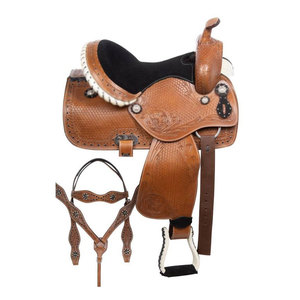 Silla de montar para actividades diarias, práctica en pista y entrenamiento integral para jinetes principiantes y uso profesional. - Product Image 1